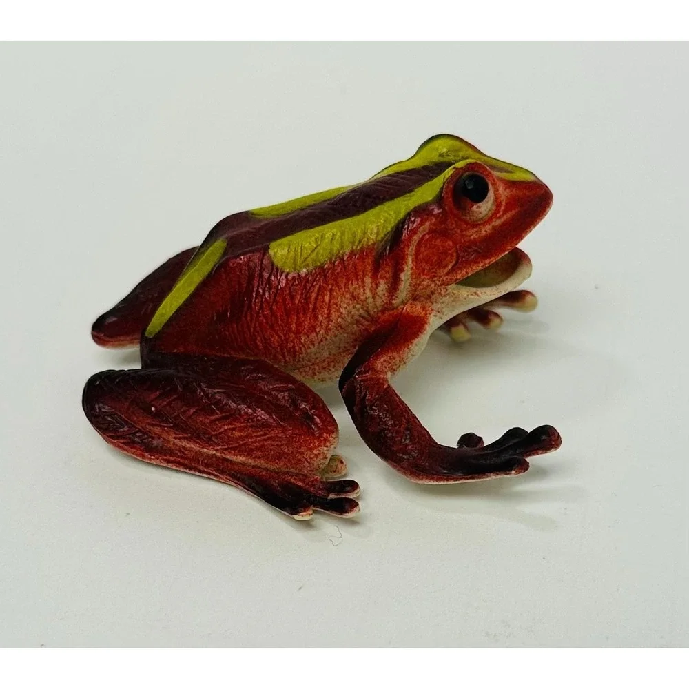 Vintage Rubber ERCG 1998 Red & Yellow Tree Frog 3